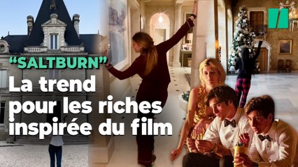 Sur TikTok, la fin de « Saltburn » devient une trend pour les riches