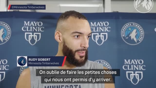 Timberwoles - La méthode de Gobert pour gagner : Continuer à faire le sale boulot