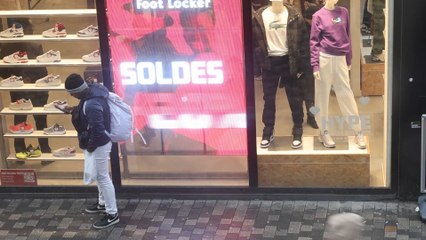 Début des soldes d'hiver à Bruxelles