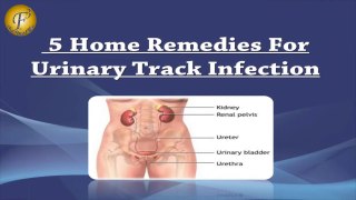 यूरिन इन्फेक्शन (मूत्र पथ) के संक्रमण के 5 घरेलू उपचार | 5 HOME REMEDIES FOR URINARY TRACK INFECTION
