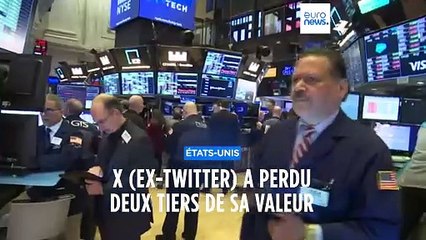 Twitter (X) a perdu plus de deux tiers de sa valeur depuis son rachat par Elon Musk