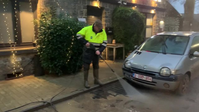 Inondations à Annevoie