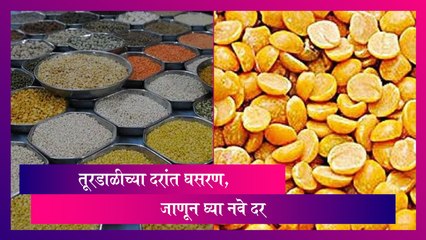 Download Video: Tur Dal Prices: वर्षभरानंतर तूरडाळीच्या दरांत घसरण, जाणून घ्या नवे दर