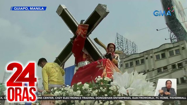 Libu-libong imahen ng Nazareno, binasbasan | 24 Oras