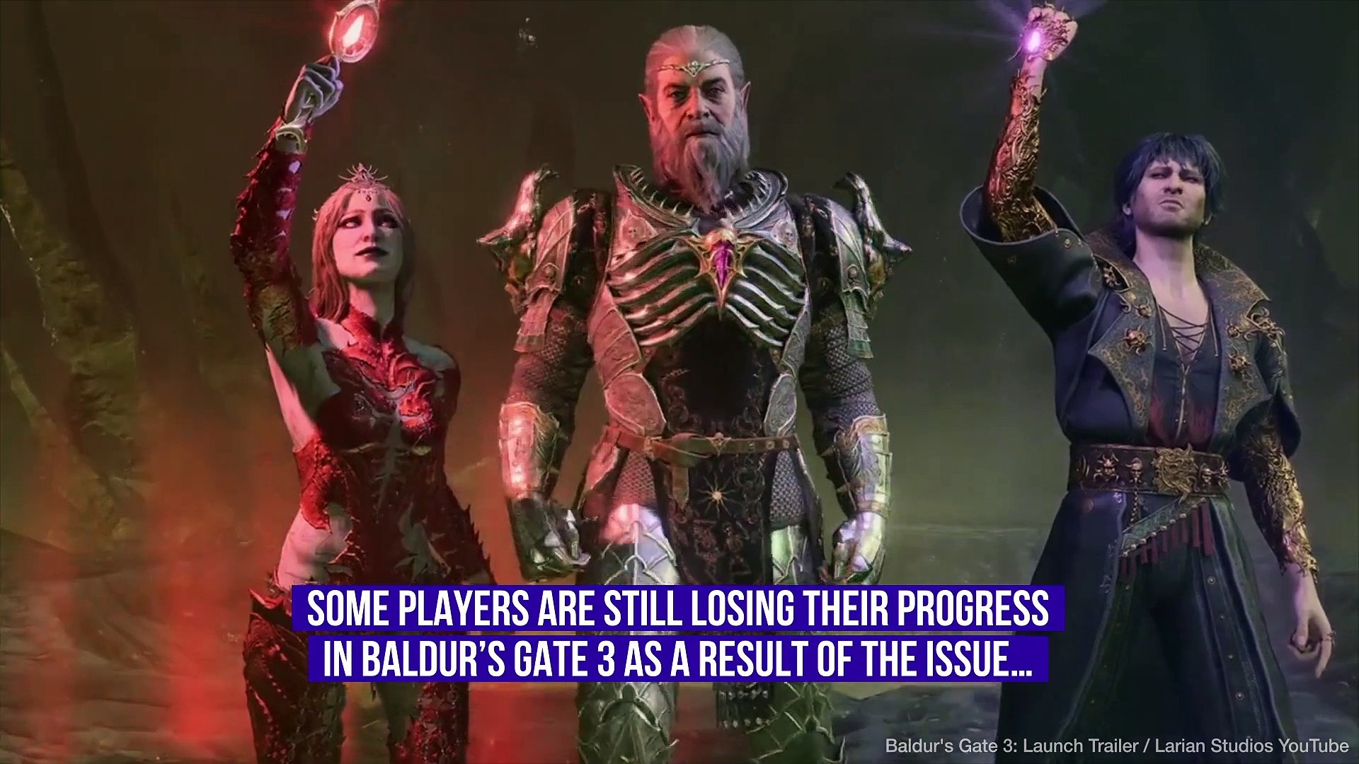 ⁣Baldur's Gate 3 Xbox save problems continue