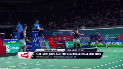 Pemenang Perak Olimpik 2016, Chan Peng Soon sah akan gantung raket dengan aksi terakhir ialah Masters Malaysia pada Mei