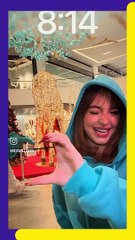 احتفال بيسان اسماعيل بالكريسماس