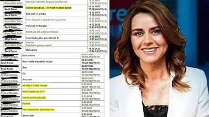 Seçil Erzan'ın cep telefonundan yeni detaylar