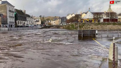 Quimperlé  |  La Crue de la Laïta |   Bretagne Télé
