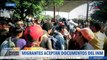Migrantes en Chiapas aceptan documentos del INM
