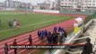 Trabzon'da amatör lig maçında ortalık karıştı