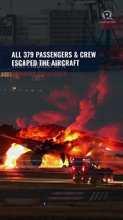 ‘It was a miracle’: How passengers escaped a JAL fireball in Tokyo