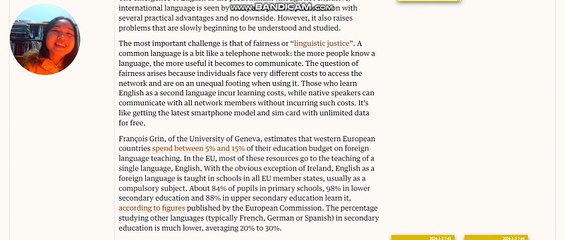 Bilingualism (Benefits) | Day 1: Part 2 | Newsreading