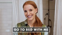 Jessica Chastain's Routine for Plump and Youthful Skin | Go To Bed With Me | Harper's BAZAAR