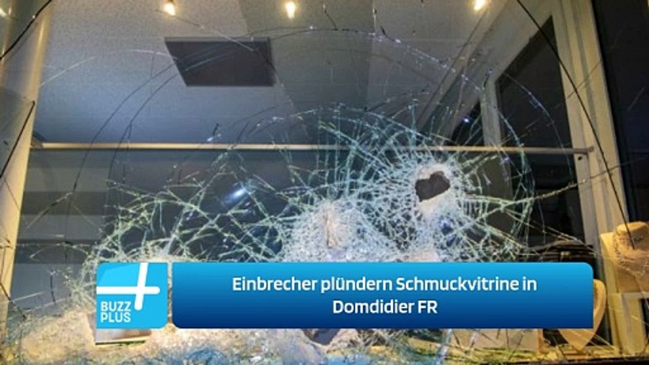 Einbrecher plündern Schmuckvitrine in Domdidier FR