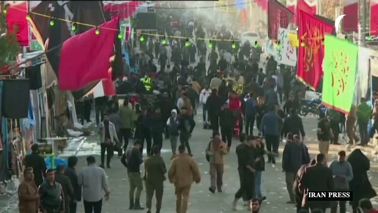 عشرات القتلى في انفجارين قرب مرقد قاسم سليماني
