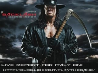 WWE BACKLASH 2008 LIVE