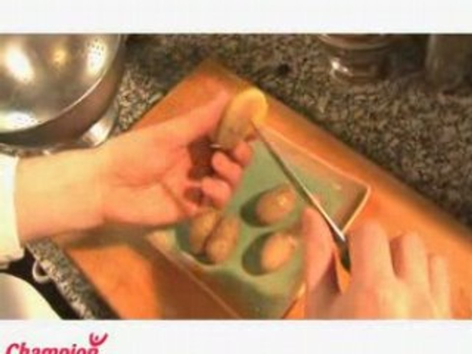 Petites rates au saumon fumé