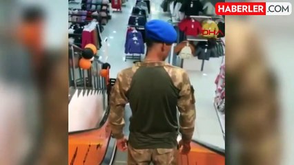 VATANİ görevini tamamlayan askerden annesine sürpriz