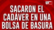Aberrante: lo mató en un local de celulares, lo metió dentro de una bolsa de basura y lo descartó
