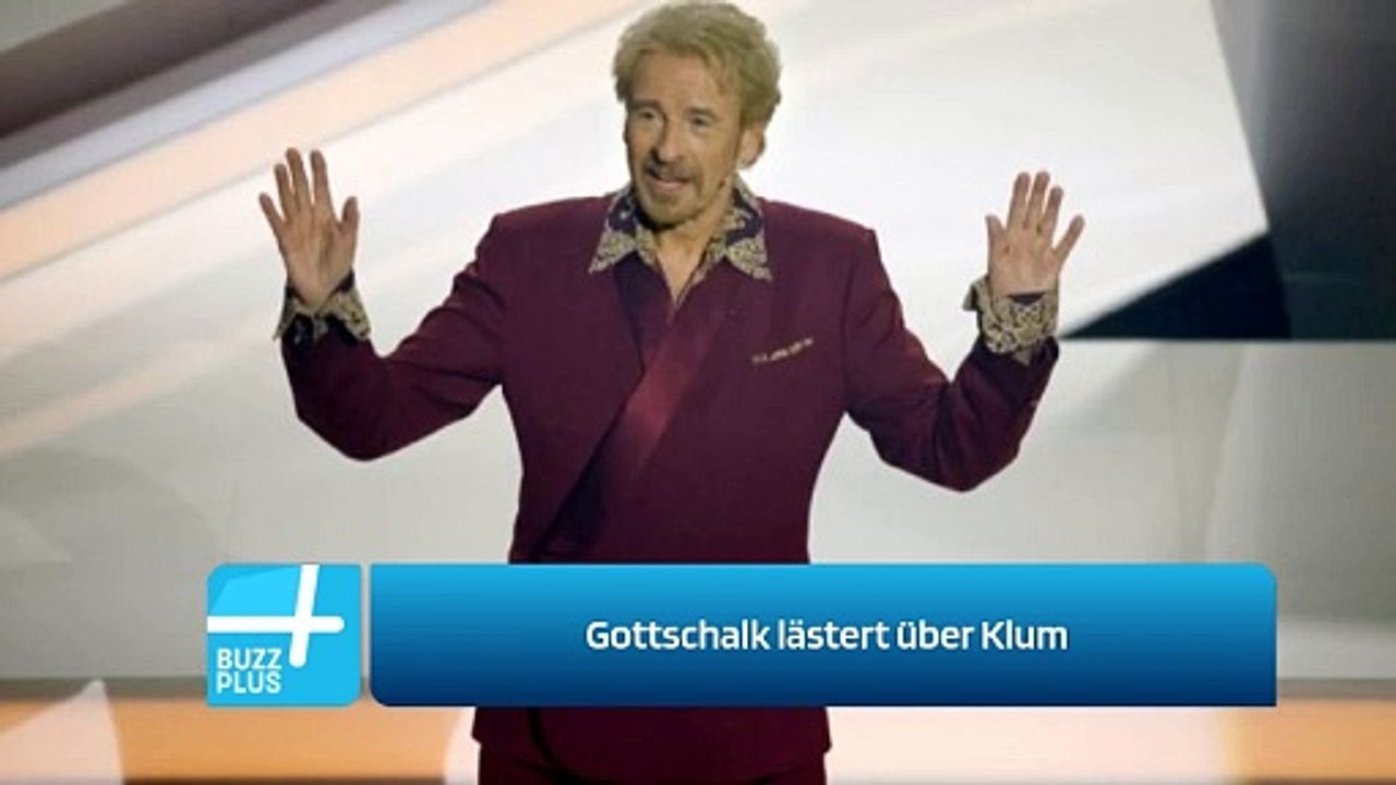 Gottschalk lästert über Klum