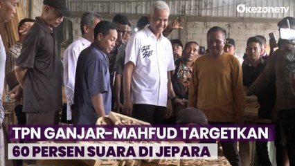 Descargar video: Dipandang Pemimpin Merakyat, TPN Ganjar-Mahfud Targetkan 60 Persen Suara di Jepara