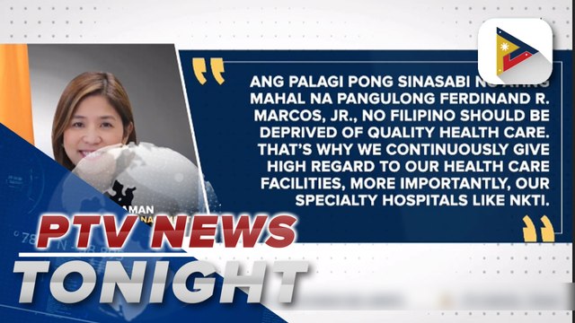 DBM earmarks P550 million for funding requirements of NKTI's out-patient department building