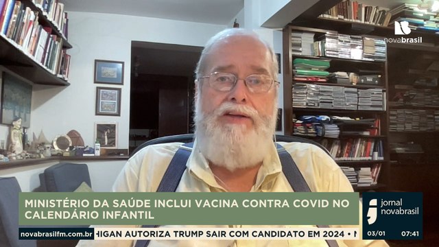 MINISTÉRIO DA SAÚDE INCLUI VACINA CONTRA COVID NO CALENDÁRIO INFANTIL