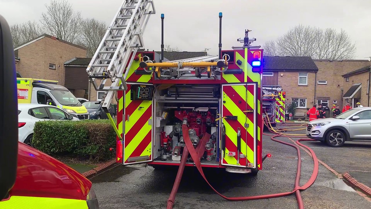 House fire at Manton