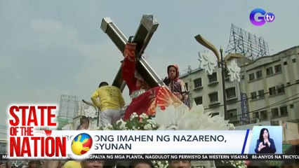 Libo-libong imahen ng Nazareno, binendisyunan | SONA