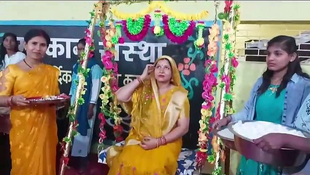 Baby shower of pregnant women during Vikas Bharat Sankalp Yatra...