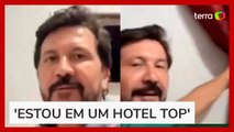 Cantor sertanejo Jads é expulso de hotel após debochar de quarto em MG: 'Janela fake news'