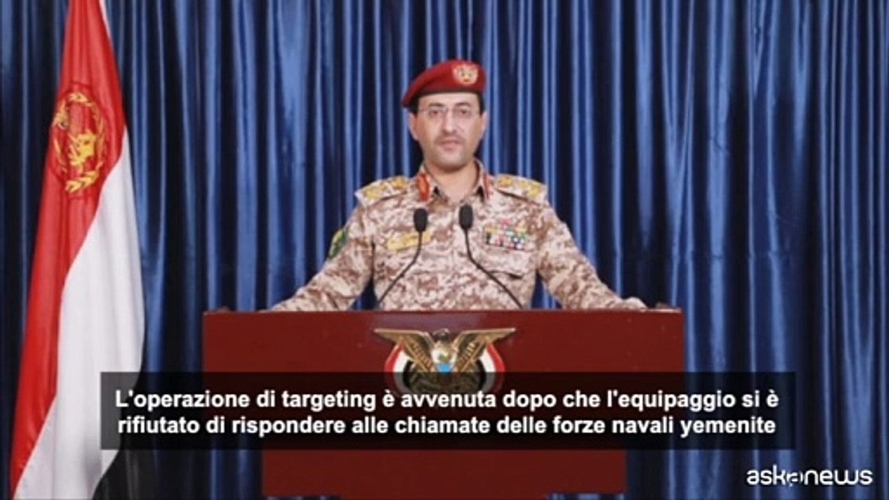 M.O., gruppo Houthi rivendica attacco a nave diretta in Israele
