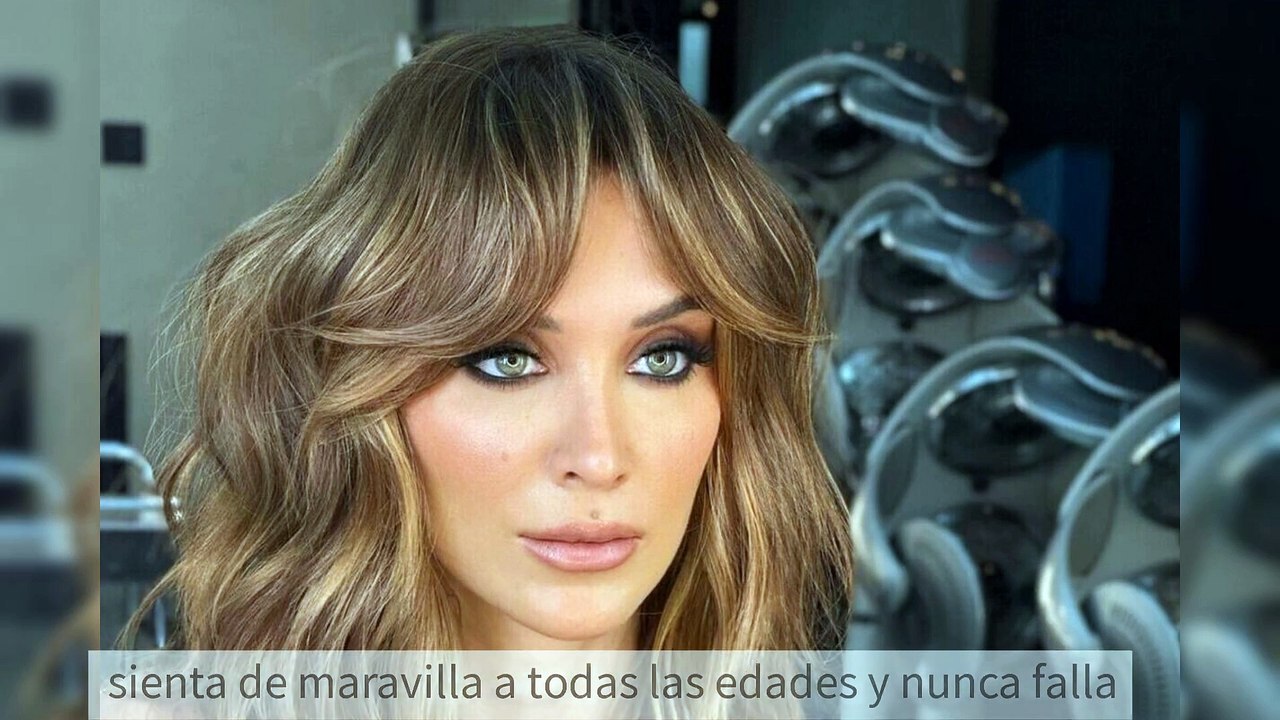 Melena midi y flequillo largo, un combo perfecto que sienta de maravilla a todas las edades y nunca falla