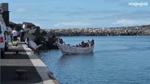 243 migrantes han llegado este miércoles a Canarias en dos cayucos a El Hierro y otro a La Gomera