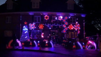 Four minutes of Four Marks' fabulously festive Christmas house