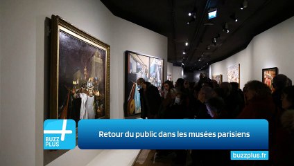 Retour du public dans les musées parisiens