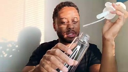 Using a Continuous Spray Bottle with a Hair Sponge