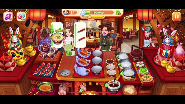 [Miniriceto]Game Play _ Crazy Diner -Peking Duck- Lv. 1064-1067