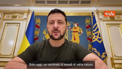 Zelensky: "Pi? di 500 missili e droni in 5 giorni dalla Russia"