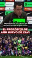 El propósito de año nuevo de Xavi