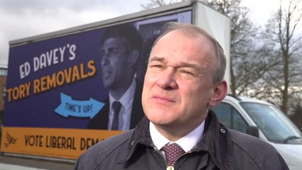 Rishi Sunak should call election in May rather than ‘clinging on to power’, says Ed Davey