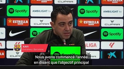 Xavi : "Je souhaite des titres en 2024 !"