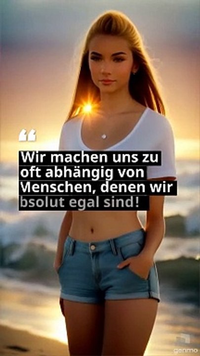 Mach dich nicht abhängig