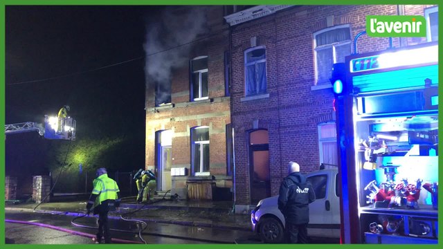 Incendie rue Mazy à jambes