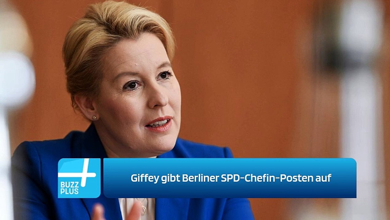 Giffey gibt Berliner SPD-Chefin-Posten auf