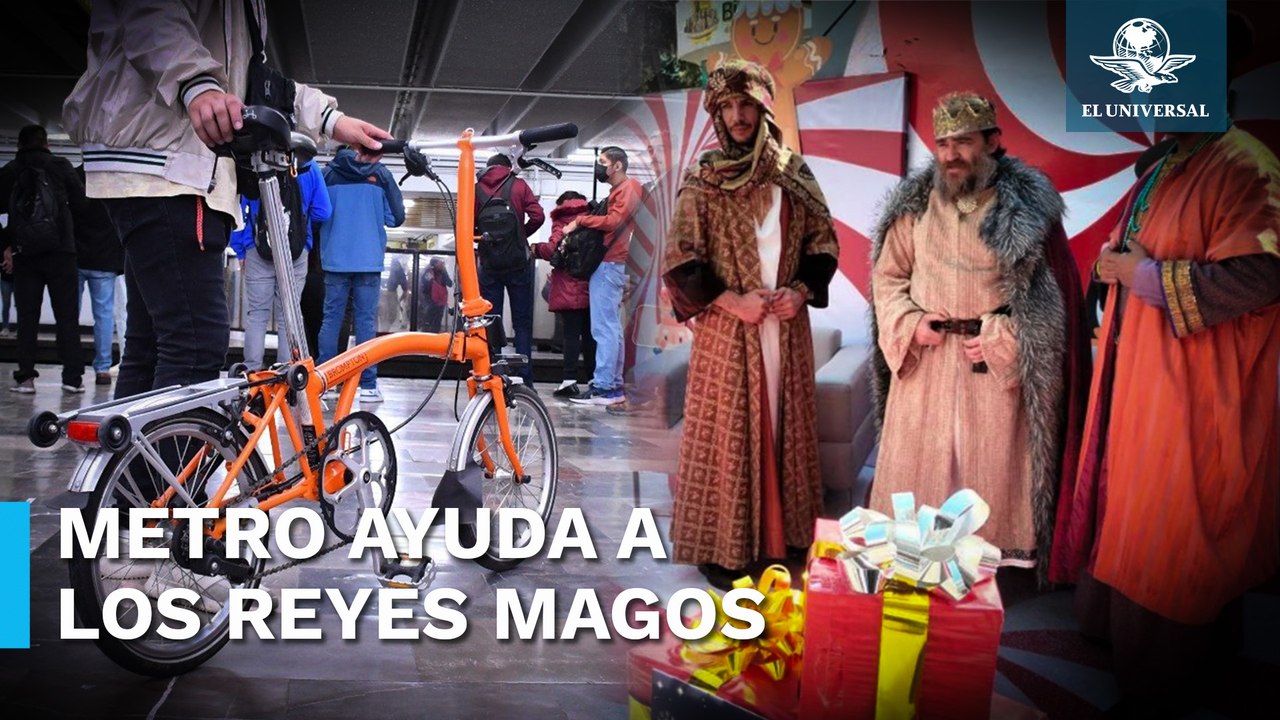 Metro apoya a los Reyes Magos para su traslado el 5 de enero
