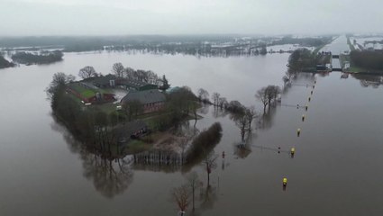 Stunning Drone Footage Reveals Massive Flood Damage Across Germany 🌊