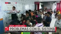 Santa Cruz: Segip presenta fallas en su sistema y genera molestia en la población