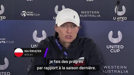 Open d'Australie - Świątek : "Beaucoup de confiance avant Melbourne"